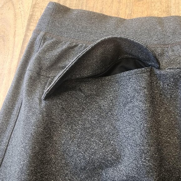 Lululemon Pants Mens Large Dark Gray Pull-On Drawstring Straight Leg Lounge - Picture 8 of 12